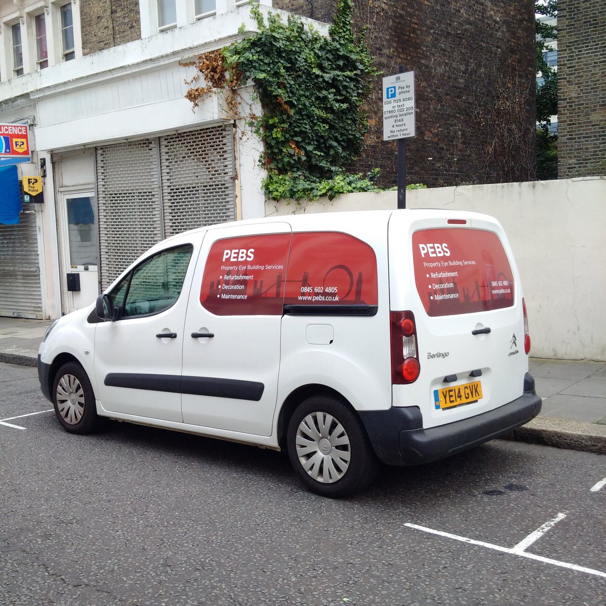 Our maintenance van out today doing the rounds and keeping our clients properties ship shape