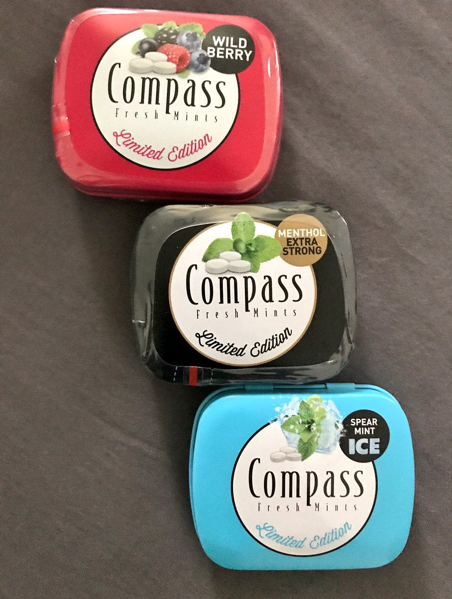 BenUtd_'s tweet photo. @powermints absolutely loving the #CompassMints limited edition 😍🙏🏼😬 https://t.co/jhs3BPrKo8