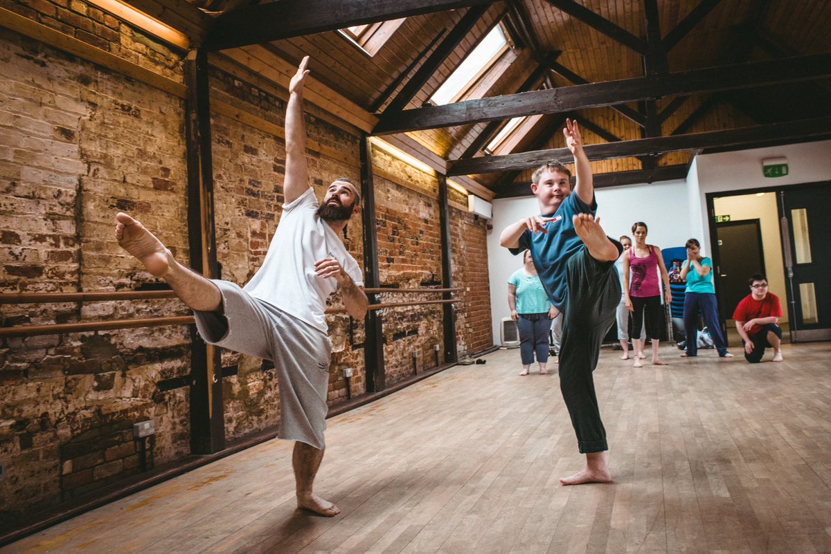 PointEastleigh's tweet image. Our building is bustling with @Stopgapdance leading #ElevateIntegrate and James Finnemore in residence! #welovedance