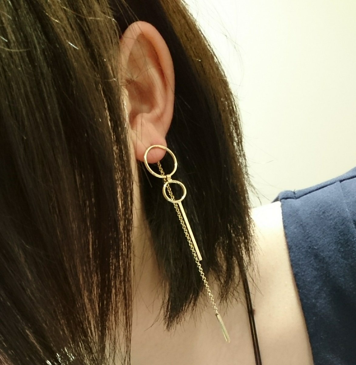 登坂広臣風なピアス #登坂広臣 #ピアス好きな人RT #表面から見える