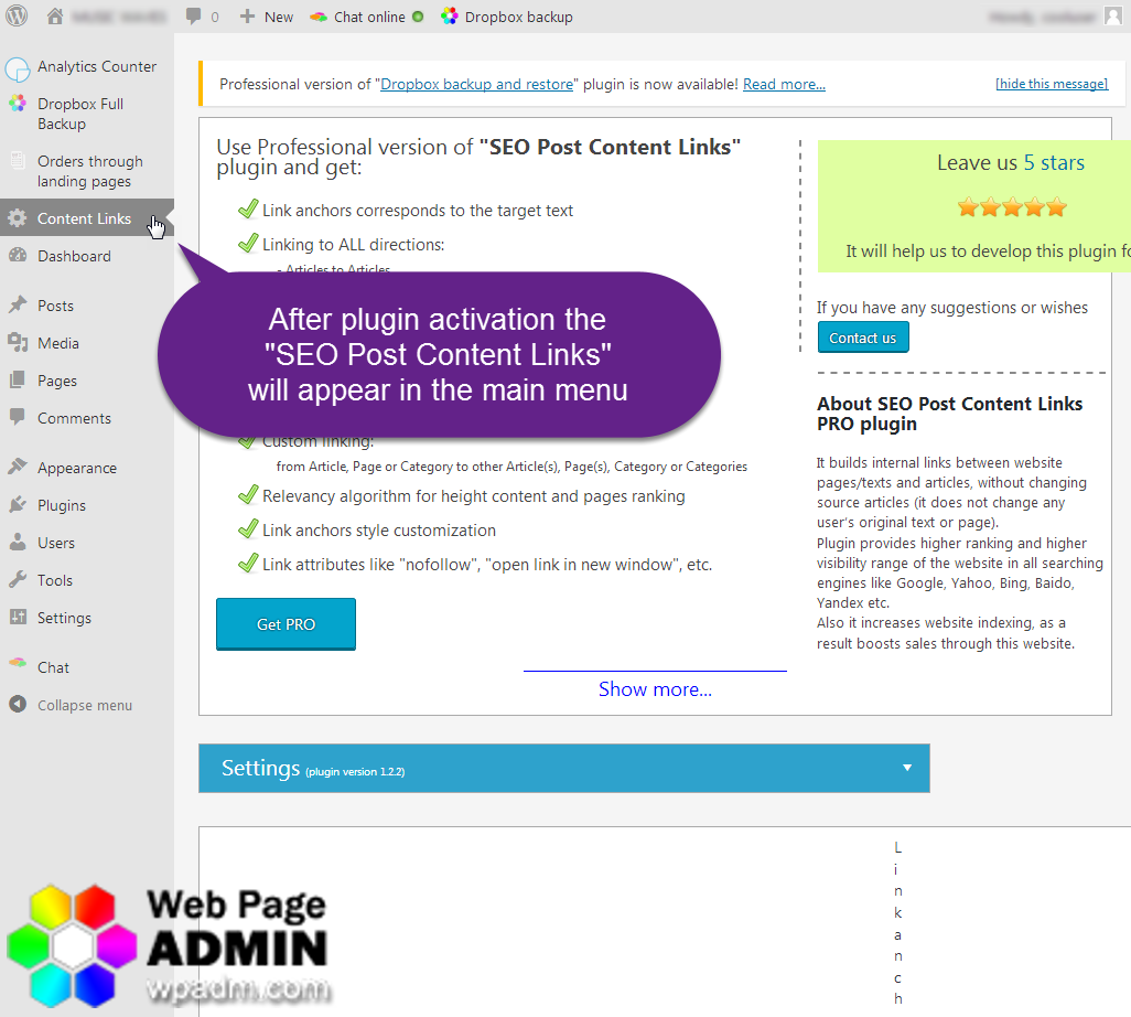 WPAdm_twitt's tweet photo. Install #SEOContentLinks at #wordpress blog to link it internally.
#gettraffic #seo #improvereadability #higherrank #wpadm #usernavigation💯 https://t.co/xzdRMyZe9A