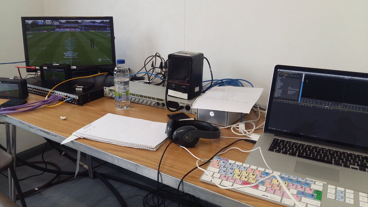 alexcpalmer's tweet photo. In the edit pitch side today at the #WRWC2017 #avid #samuraiblade https://t.co/IOyAT7n4T6
