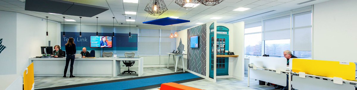 Bring your office to life and improve productivity with all the latest trends and colours ow.ly/dhfE30a46yy