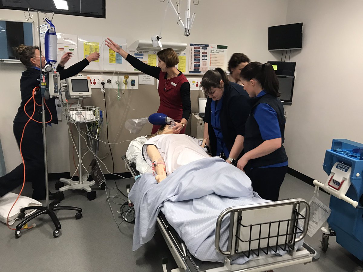 Skills demonstration by <a href="/FedUniGippsland/">FedUni Gippsland</a> nursing students