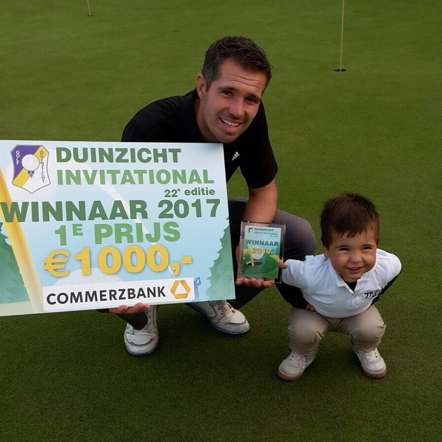 Leuke dag tijdens het duinzicht invitational en helemaal als je wint natuurlijk. Toeschouwers en caddy Milan bedankt! #caddy #carry