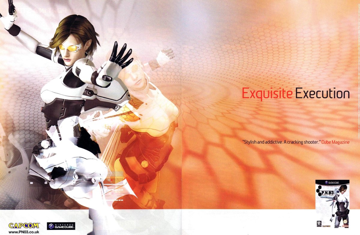 Retro Game Geeks P N 03 Here S A Uk Advert For The Very Cool 03 Capcom 3rd Person Shooter For The Gamecube Nintendo Retrogaming Gamecube Gaming T Co Yfodp5jj1y
