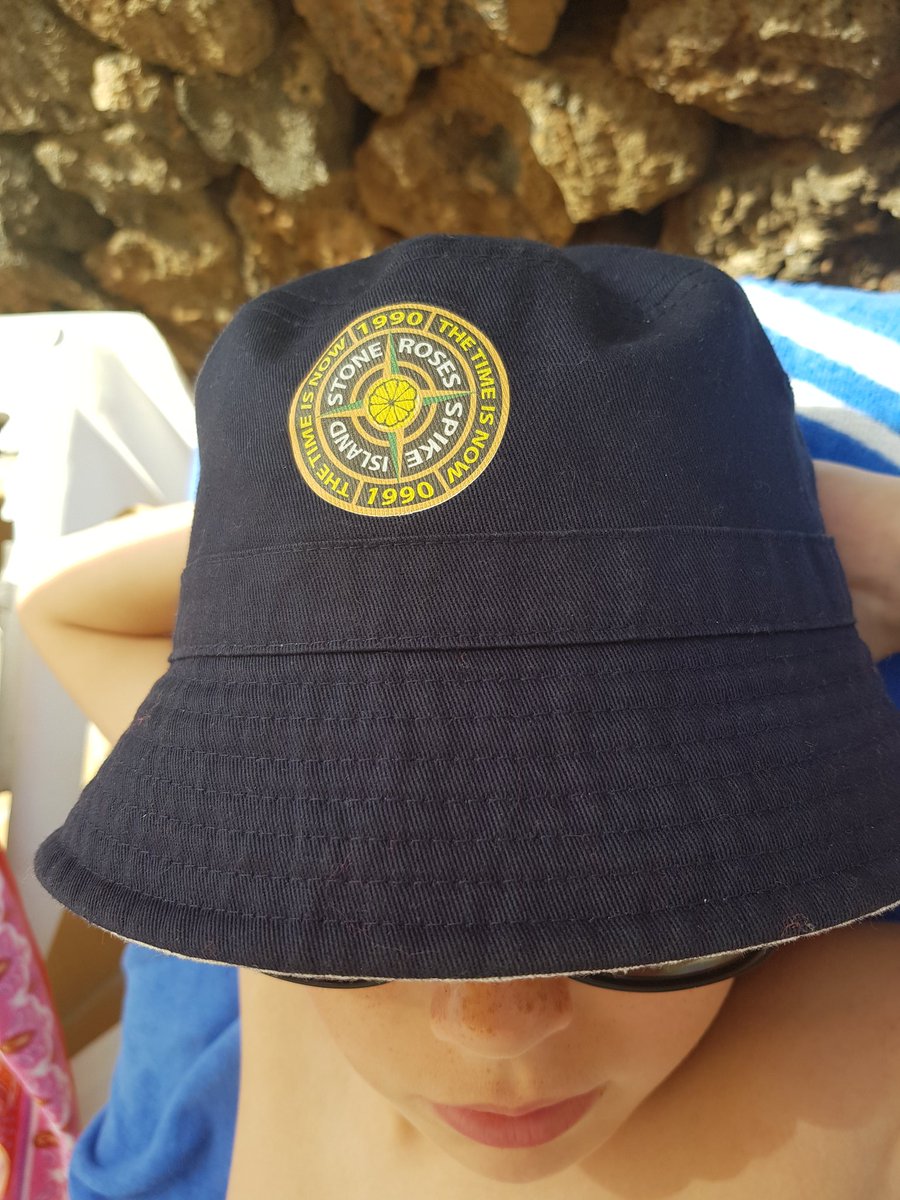 stone roses adored bucket hat