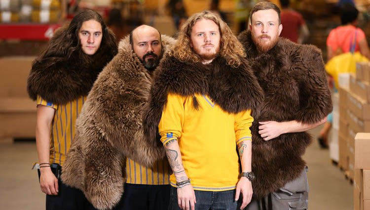 NWP_Creative's tweet photo. Clever IKEA reactionary campaign following reveal that Game of Thrones characters are actually wearing IKEA rugs! ➡️ https://t.co/5gHyDHoxKN https://t.co/mlhI6rNFwM