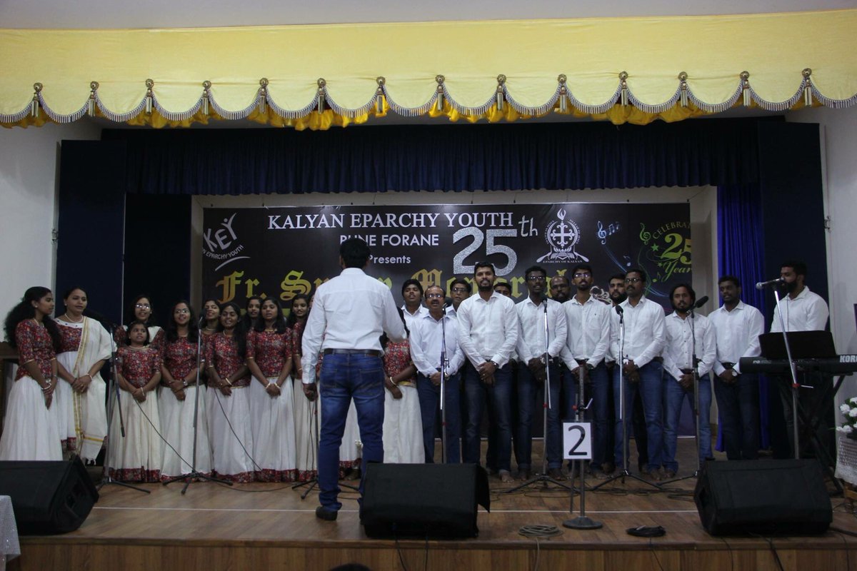 FrFranklin's tweet photo. Pictures from the #PuneForane level #FrSunny Memorial #ChurchChoir competition. #DigitalKalyan #Catholic #IndianCatholic #SyroMalabar #Choir https://t.co/18gXUFPMb6