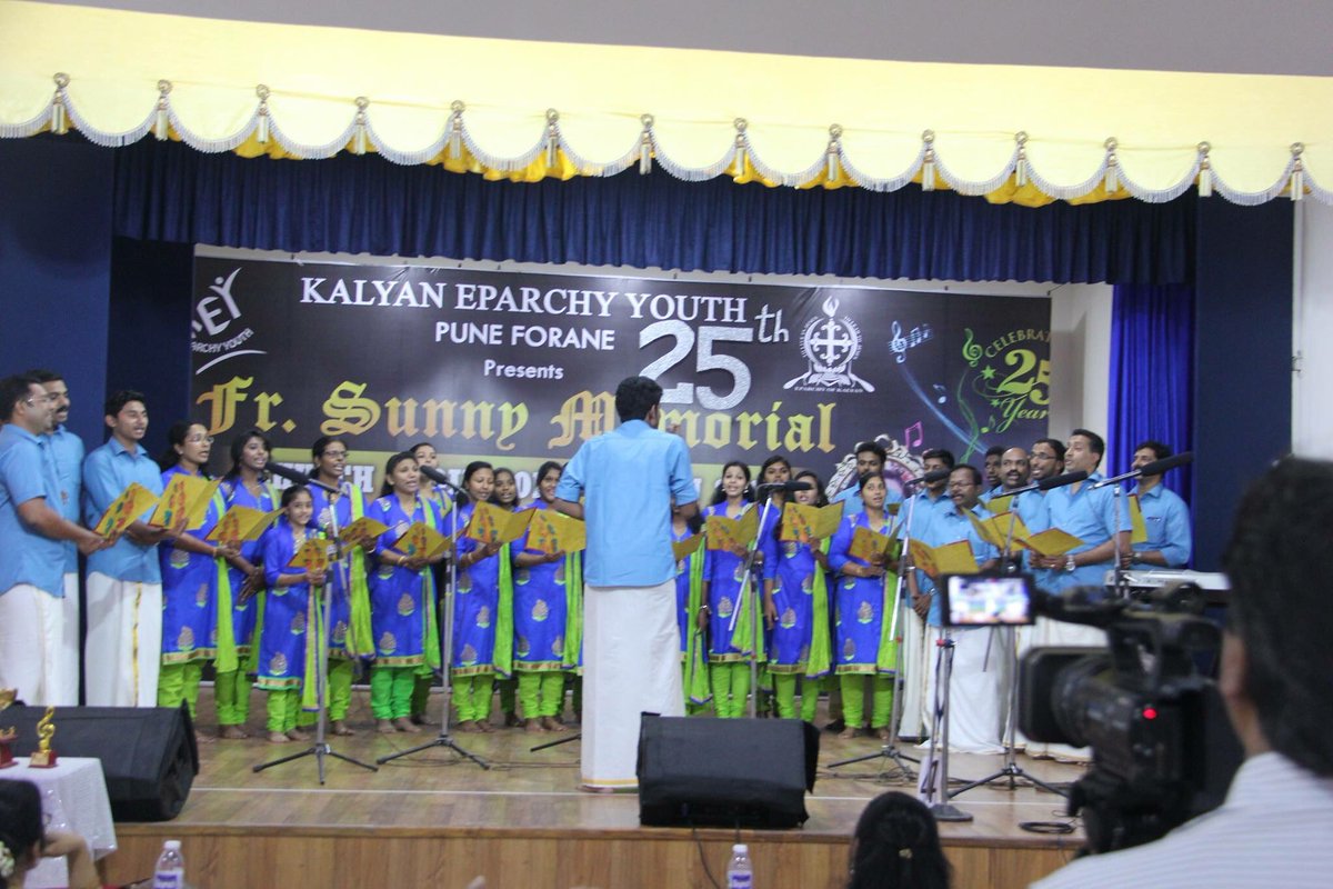 FrFranklin's tweet photo. Pictures from the #PuneForane level #FrSunny Memorial #ChurchChoir competition. #DigitalKalyan #Catholic #IndianCatholic #SyroMalabar #Choir https://t.co/18gXUFPMb6