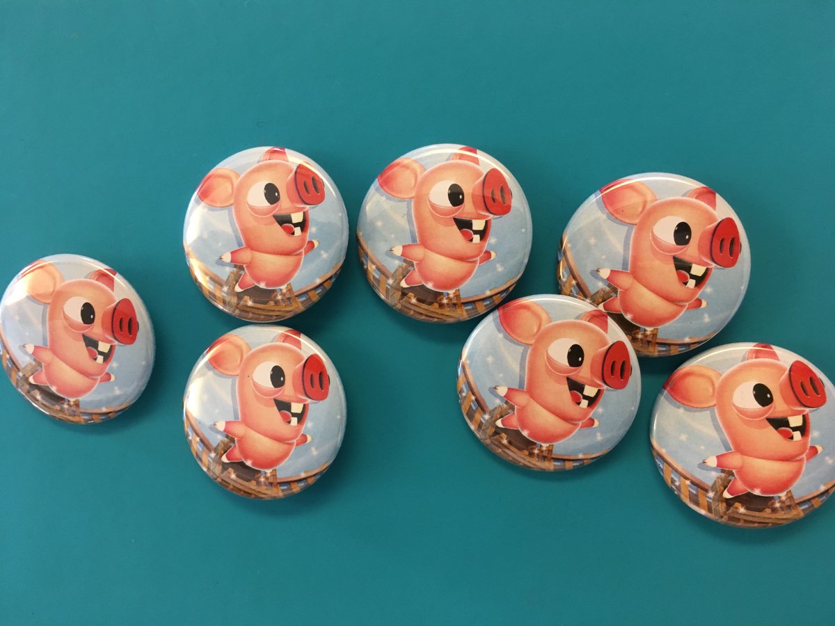 ILLUSIONLABS's tweet photo. We still have some #baconescape pins looking for new homes. Direct message us your address, and get a handful! https://t.co/Lr7KamYI0H