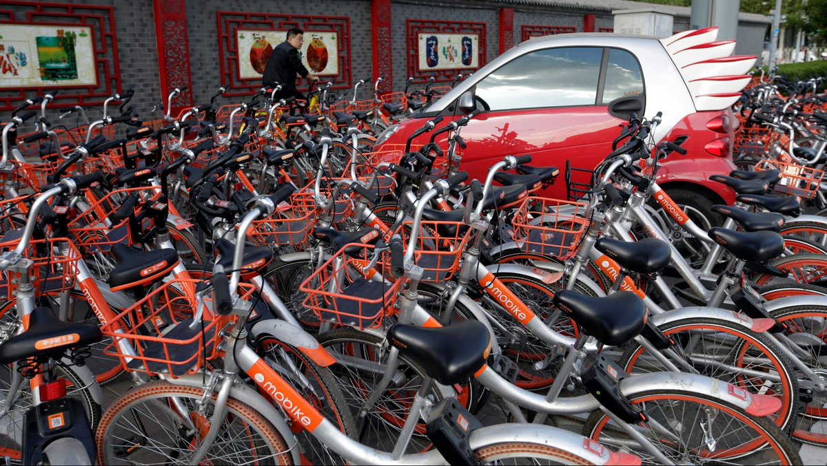 betabay's tweet photo. Chinese cities are saying βenough alreadyβ to bike-sharing services run rampant https://t.co/umJJWIAiad
#toomuchcompetition #China https://t.co/g9SWbYH6HQ