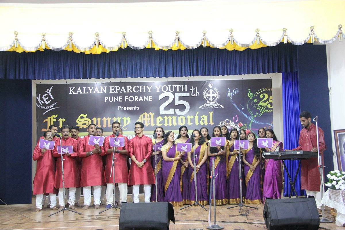 FrFranklin's tweet photo. Pictures from the #PuneForane level #FrSunny Memorial #ChurchChoir competition. #DigitalKalyan #Catholic #IndianCatholic #SyroMalabar #Choir https://t.co/OmHIOxqilu