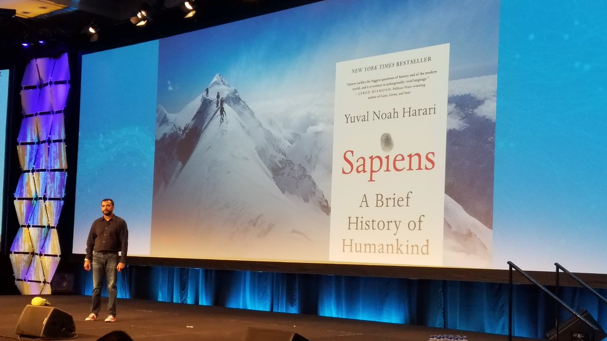 RSATechFest's tweet photo. @Zulfikar_Ramzan opens day 2 of #RSATechFest. On unique human capabilities. https://t.co/hI7sFS6UT6