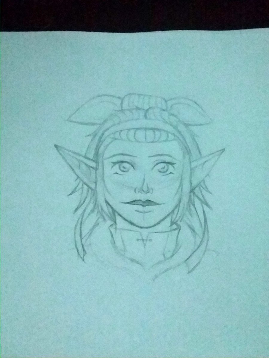 Nothing quite like some early morning  sketching....I need #Coffee  #morningsketch 

#sketch #art #Elf #fantasy #DnD #rpg