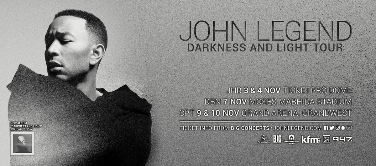 urban_sa's tweet photo. John Legend will be hitting South Africa this November. Link for details https://t.co/UBn5FINbi0 #DARKNESSANDLIGHT https://t.co/nIMENA8Izg