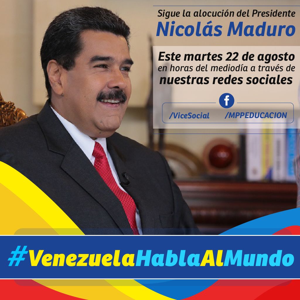 FP_Fiscontrol's tweet photo. Buenos días #FelizMartes hoy nuestro Pdte @NicolasMaduro le hablara al mundo así que los hijos de chavez seguimos en pie de lucha. https://t.co/39j9NJmuhI