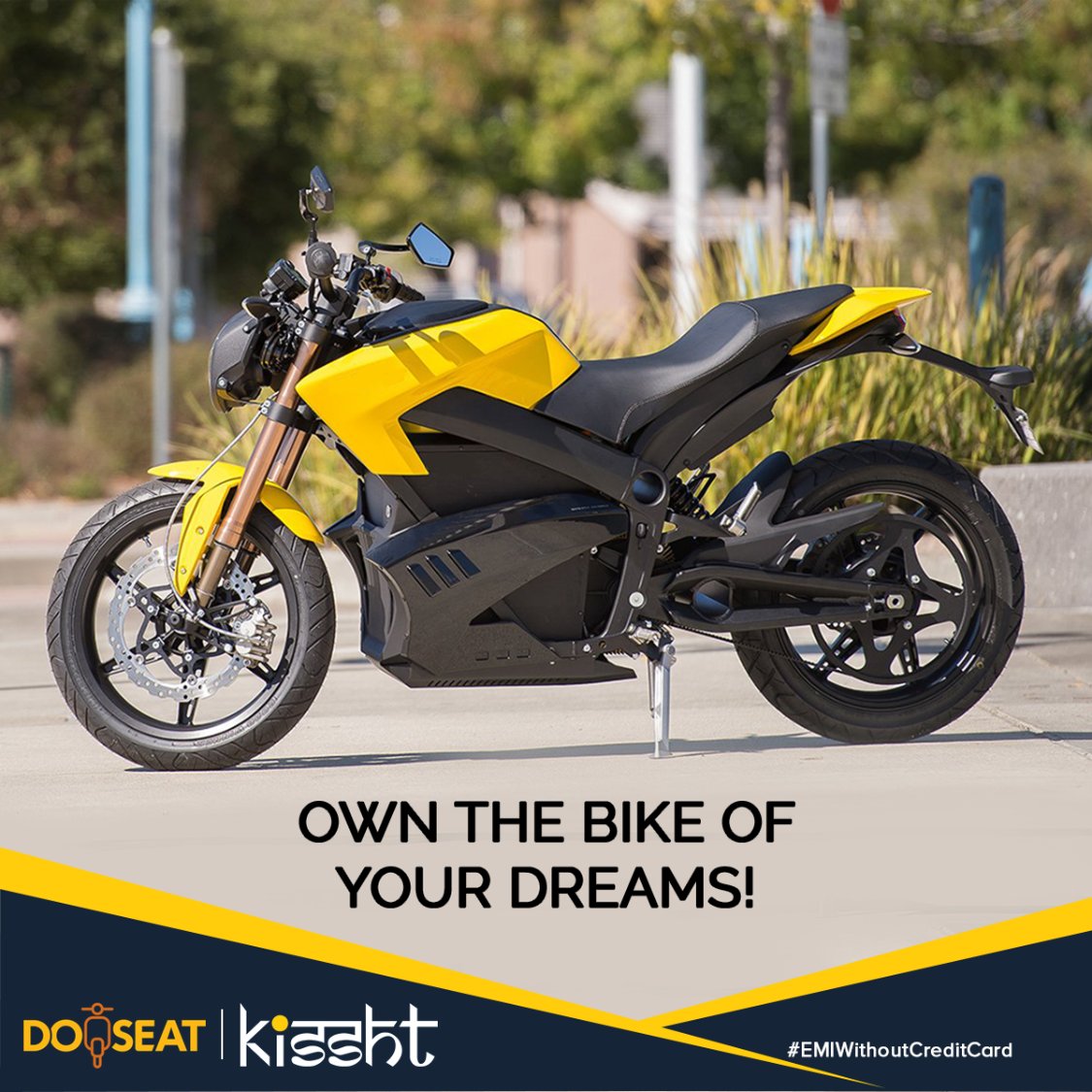 Kissht_EMI's tweet image. Buy the bike you’re eyeing for a while! Select Kissht (#FastBanking) at the checkout page for #instantloan.Download #Kissht!
#60secApproval