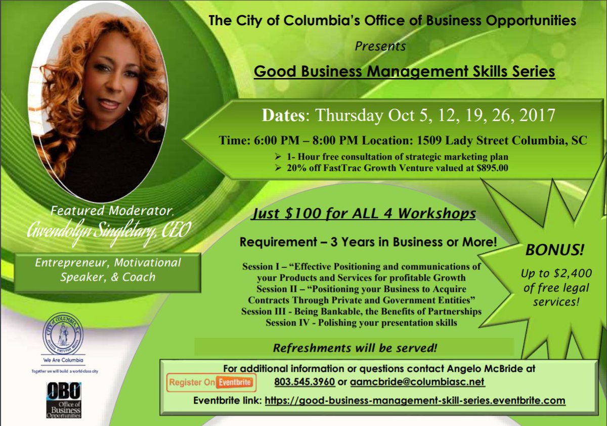 SeedsComm's tweet image. I am excited to announce our new Workshop Series in conjunction with @CityofColumbia &amp;amp; @columbiaobo! I appreciate the opportunity!