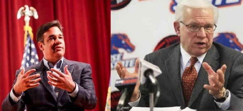 IdahoStatesman's tweet photo. βMaybe itβs time for him to go,β says @Raul_Labrador about @boisestatelive president. https://t.co/9B5l16AIS0 https://t.co/VjSvzm2zl9