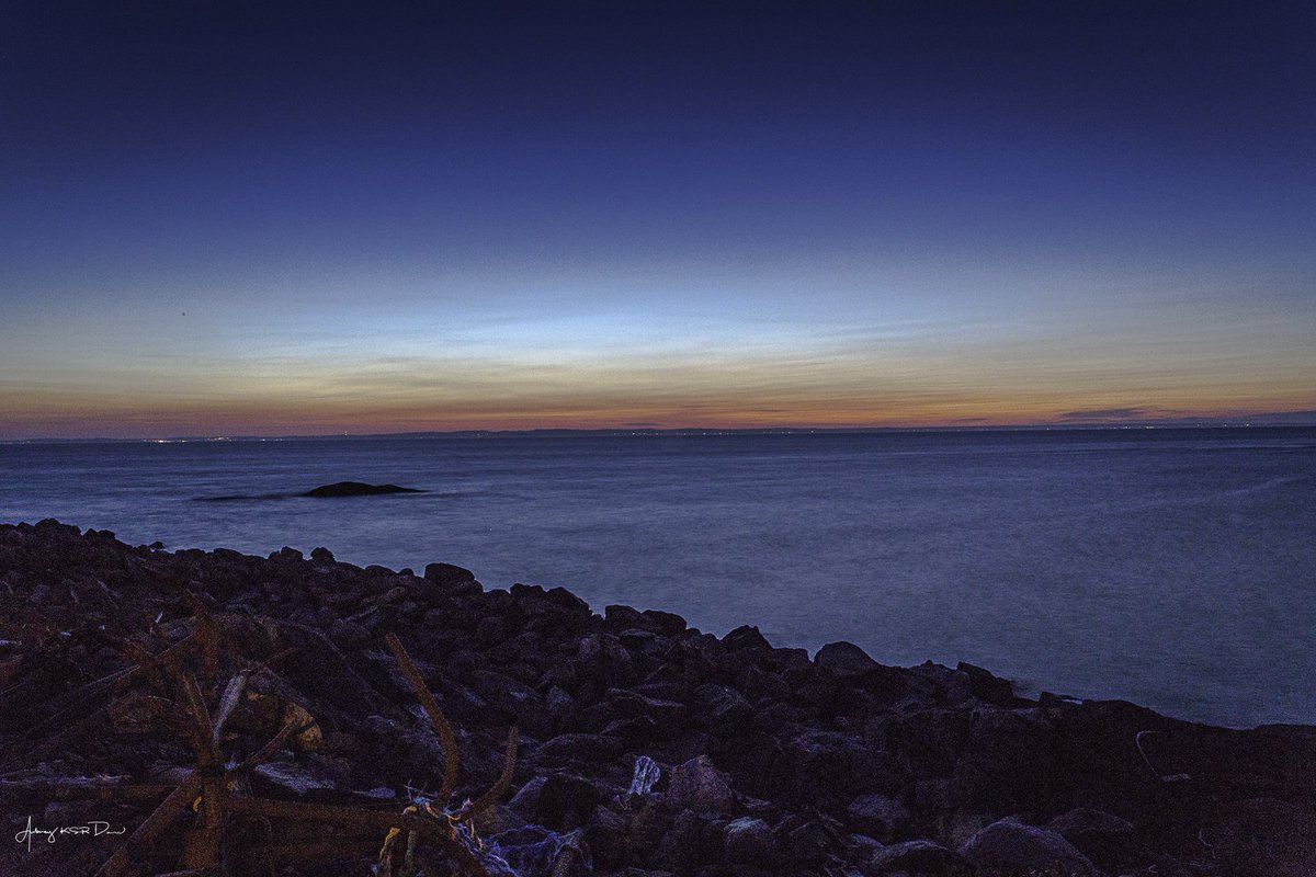 Beautiful skies over Conception Bay, Newfoundland.