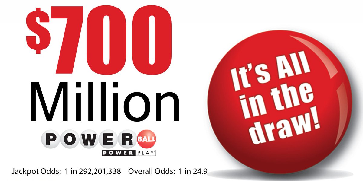 Whew! $700 million, that’s a nice round number for you! #Powerball #playresponsibly