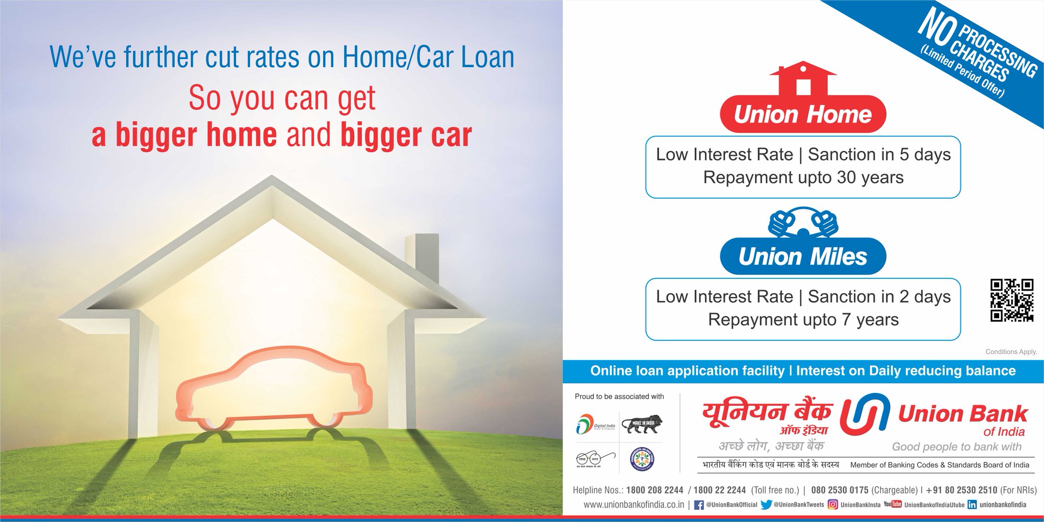 Union bank home loan discount