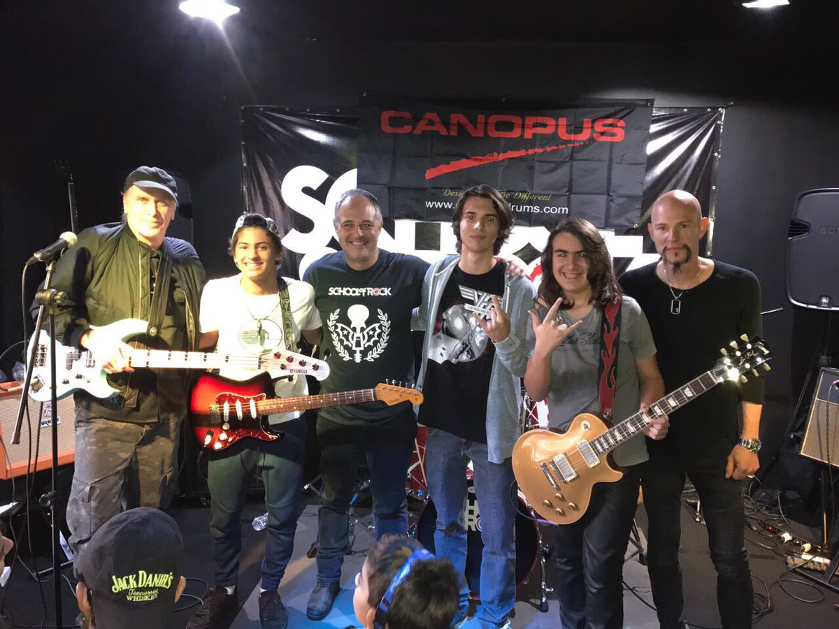 Billy Sheehan &amp; Matt Starr with School of Rock Campinas <a href="/billysheehan/">BillySheehan</a> <a href="/MattStarrMusic/">Matt Starr マット・スター</a> <a href="/mrbigmusic/">Mr. Big</a>