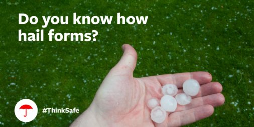 bsshirt's tweet image. The average hailstorm can cause serious damage, even if it only lasts five minutes. Protect your home: tkpl.us/9dxj0 #ThinkSafe