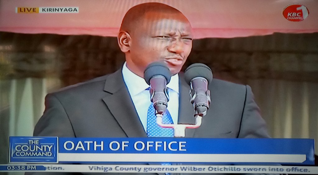 KBCChannel1's tweet photo. @WilliamsRuto I wish the elected leaders of Kirinyaga County all the best and I look forward to working with you #CountyTransition ^GW https://t.co/AvMAqKnhGE