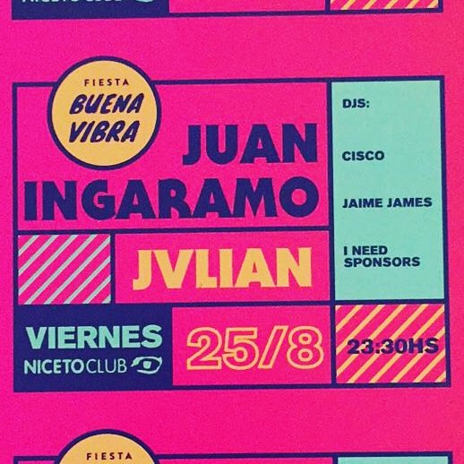 EricaSantosPr's tweet photo. 3 días para la #fiestabuenavibra con DJ Cisco + Jaime James + I Need Sponsor + Juan Ignaramo + Jvlian 🏁 3  2  1 Bomb!!💣💥💨 #ericasantos #rrpp https://t.co/Id0o6JVTTC