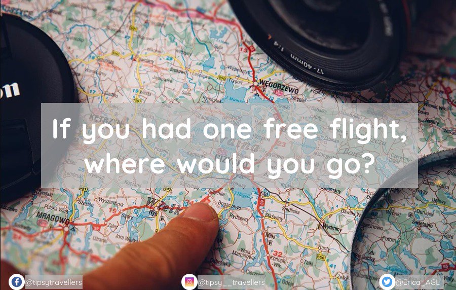 _TipsyTraveller's tweet photo. If you had one free flight, where would you go?

#TuesdayThoughts https://t.co/9rkjgUfXtE