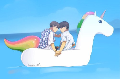 neptunorotu's tweet photo. O que dizer sobre essas fanarts maravilhosas do Summer Package ops, digo lua de mel do casal? ♥ https://t.co/gfmWXEyJMW