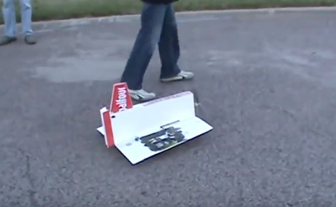 We turned a yearbook into a remote controlled airplane to help it fly off shelves! Check it out here: ow.ly/sjY630eAC24