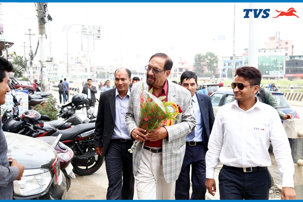 TVS_Nepal's tweet photo. Rs 7,000 discount on bikes &amp; Rs 9,000 discount on scooters from 21st- 24th August at our new Tinkune showroom! #SpecialOffer #GrandOpening https://t.co/vIWa3yDedk