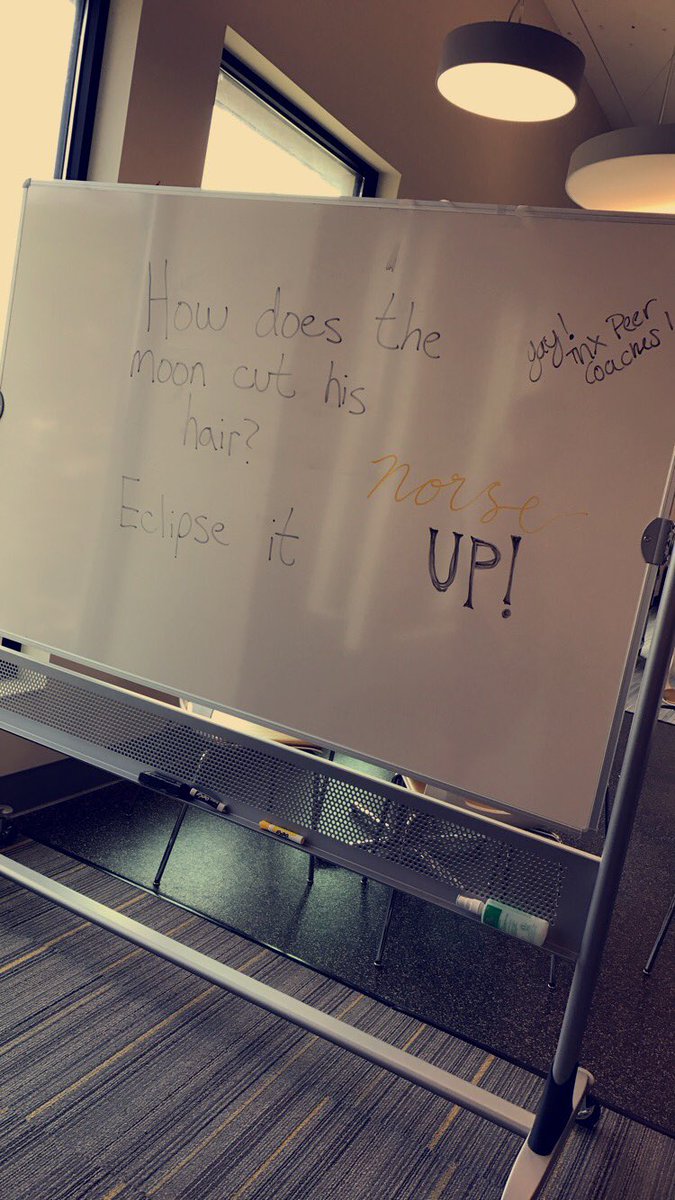 Peer Coach joke of the day thanks to <a href="/CoreyAllan15/">Corey Grothaus</a>. Have a great day everyone!