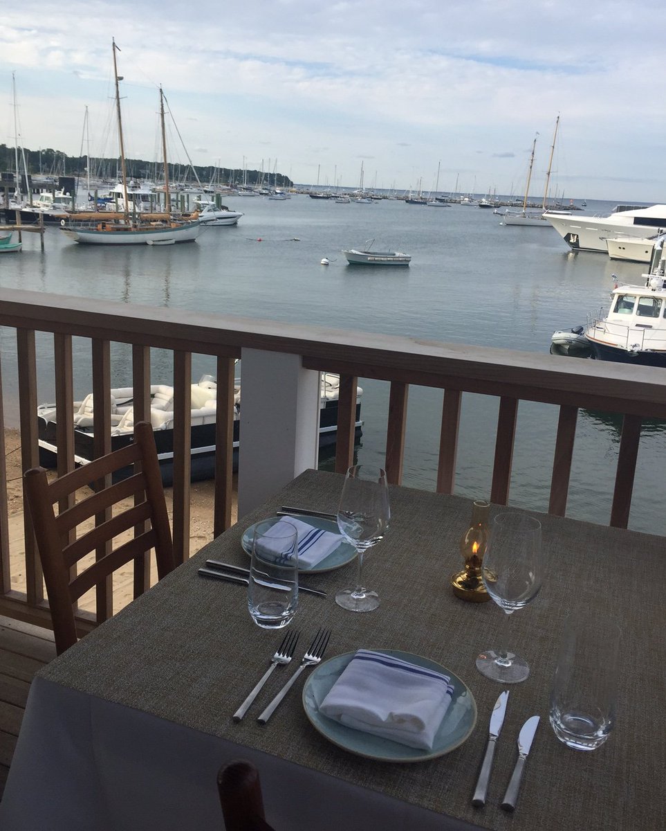 A spectacular view and amazing food <a href="/gardeeastMV/">Gardeeast</a> elevating the #vineyardhaven dining scene pointbrealty.com/marthas-vineya…