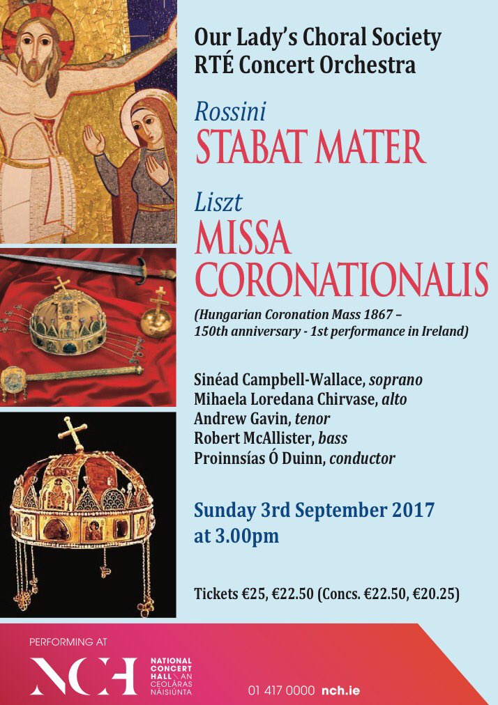 Not long to go until @olcs_ie perform this wonderful concert at @NCH_Music with @rte_co. Get your tickets today! @martylyricfm @RTElyricfm