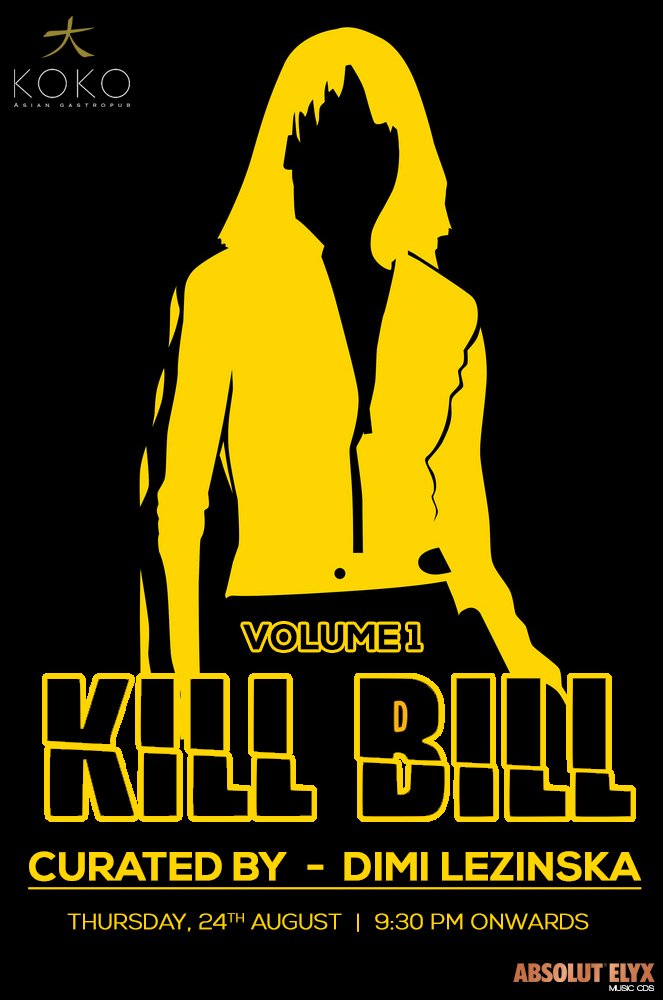 This edition of #KillBill with <a href="/dimilezinska/">Dimi</a> will be very special, bringing you a Global set of hip hop, funk and disco!
#KOKOmumbai