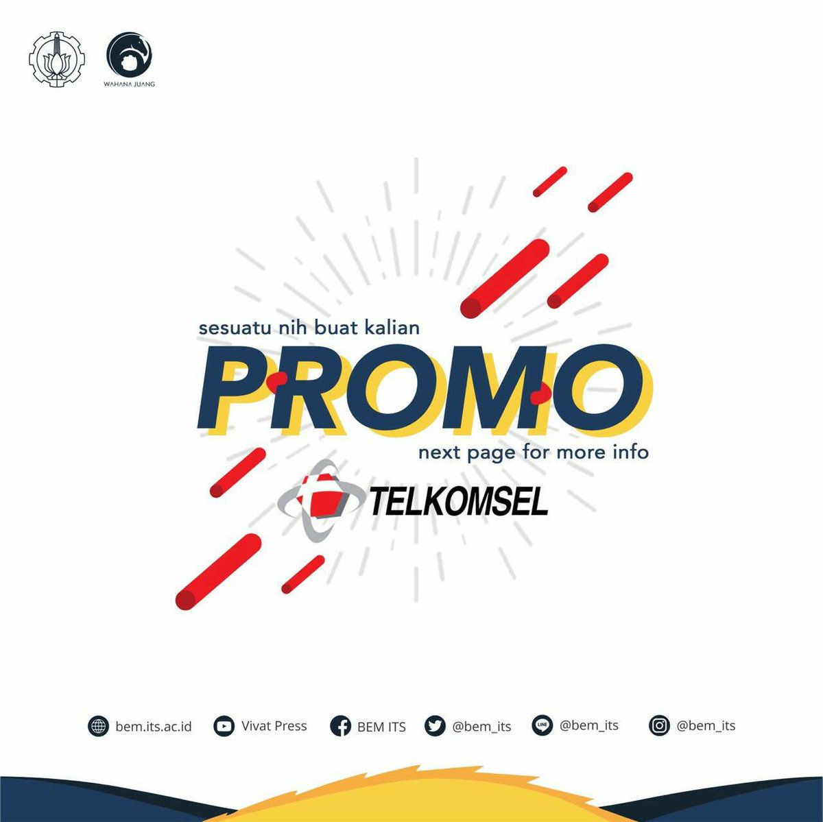BEM_ITS's tweet photo. Paket Internet terbaik dari Telkomsel! Yuk cek poster di bawah ini untuk info selengkapnya!
#LoopIniKita
#ITSSurabaya https://t.co/MN3W3VsaIG