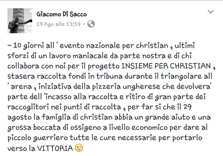 Valy_Pisa's tweet photo. #gnamoooo #InsiemePiuForti #insiemeperchristian #29agosto #fornacette #Pisa https://t.co/Os6AKTalyG
