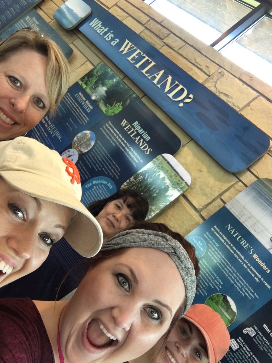 MrsAtnip's tweet photo. Science training day at The Wetlands!! #seabes #misdscience @ReneaKern https://t.co/TumPIKbTLf