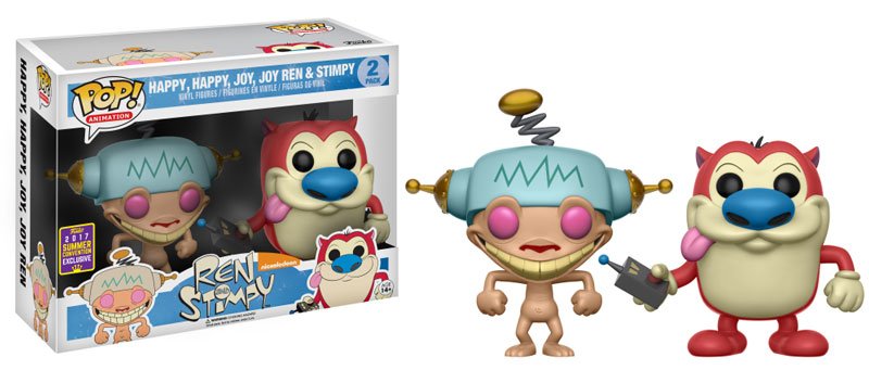 OriginalFunko's tweet photo. RT &amp; follow @OriginalFunko for a chance to win an #SDCC 2017 Ren and Stimpy Pop! 2-pack! https://t.co/65SvBd16Xz