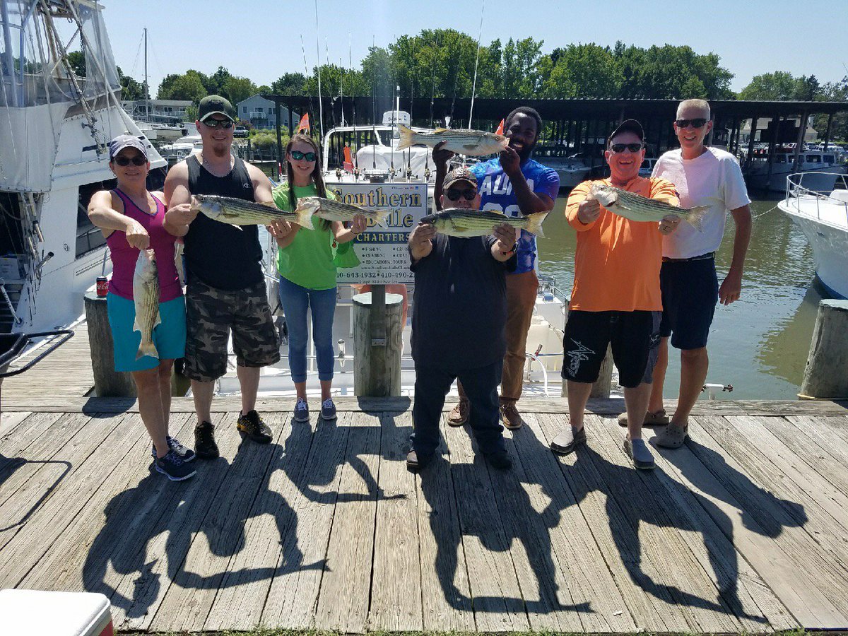 Company fishing trip this past weekend! 🎣 Had a great time on the Miss Southern Belle. 🛥