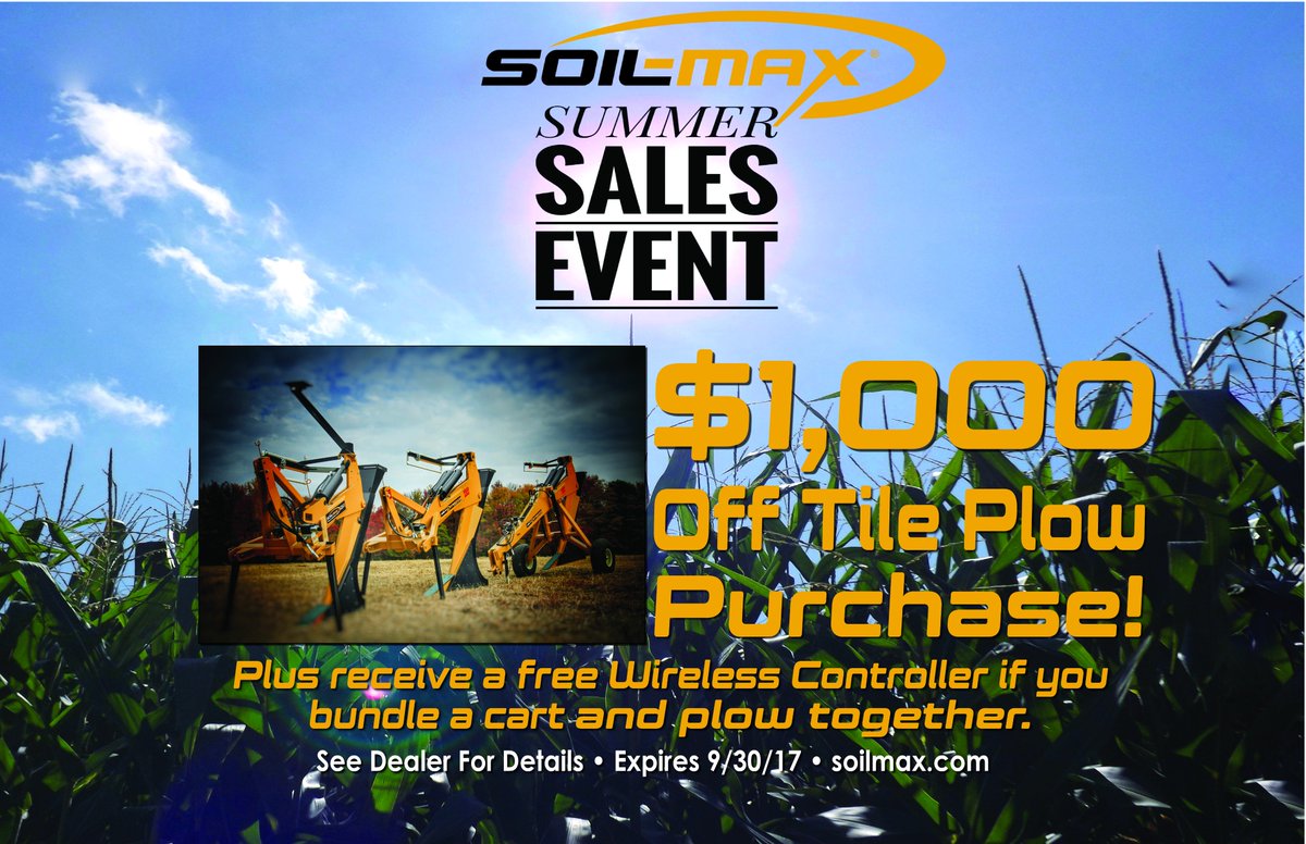 soilmaxdotcom's tweet image. Take advantage of this pre-harvest promotion