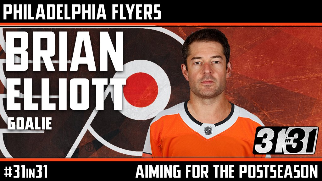 NHL's tweet photo. There's a new No. 1 tendy in the City of Brotherly Love and he's aiming for a spot in the playoffs.
More: https://t.co/YBdYbPpBLF #31in31 https://t.co/JE1eT47c0f