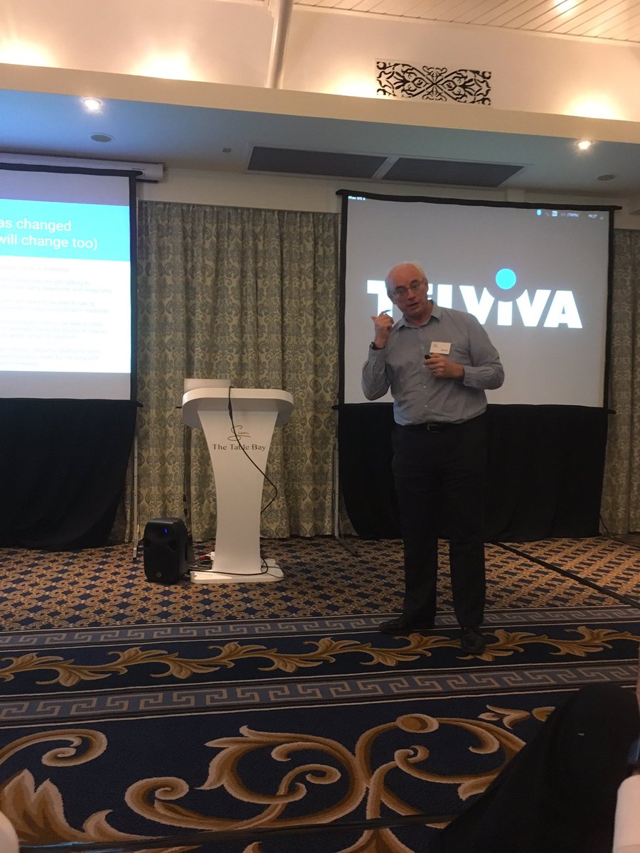 dotadvisors's tweet photo. Cannot wait to hear from Stephen Davies about the @TelvivaSA service roadmap. @roblith #cloudcomms #dotadvisors https://t.co/PTX9Y2x30K