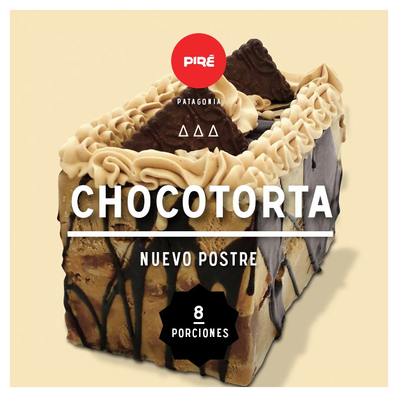 HeladeriasPire's tweet photo. El nuevo postre #chocotorta es irresistible. Si aún no lo probaste no esperes más, ¡te va a encantar! Ocho porciones de dulce amor ❤ https://t.co/KVztxpnhYa