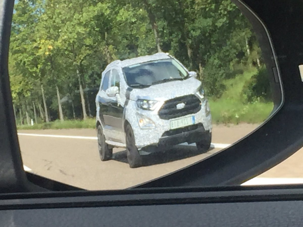 AlainKetel's tweet photo. @AutoGids_Be @Autowereld_be I "scooped" today the facelift of the #Ford #Ecosport in #Mol #scoop #wrapped #righthandsteering https://t.co/XQwBXkINYL