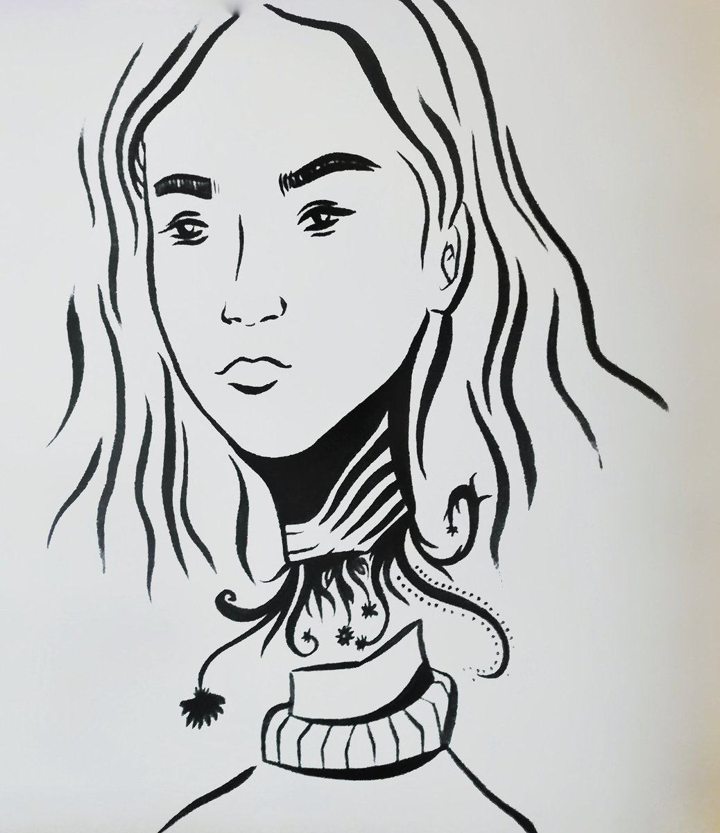 nomara_art's tweet photo. 🌷🌷🌷

#ink  #doodles #doodleoftheday #girls #illustration #illustrations #inking #daillydrawoff #greylicious
#flowerchild #flowergirl https://t.co/WeN0SAxEPU